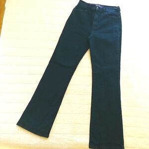 Vintage NYDJ thick fabric dark wash bootcut style 700T size 4
